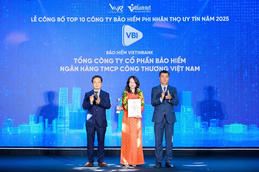 Năm 2025, VBI vươn lên vị trí thứ 3 trong Top 10 Công ty Kl99kl phiên bản hoạt động phi nhân thọ uy tín Việt Nam 