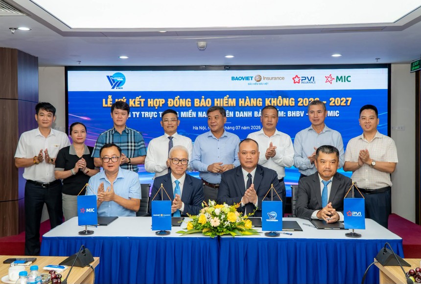 Bảo Việt, PVI, MIC Kl99kl phiên bản hoạt động hàng không cho Tổng công ty Trực thăng Việt Nam 