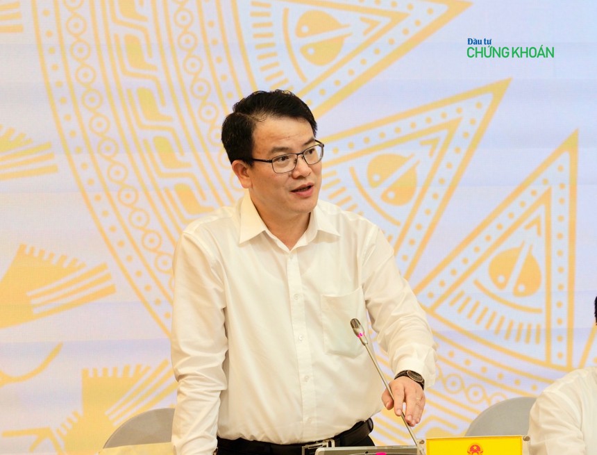 Thứ trưởng Bộ Kế hoạch và Kl99ok phiên bản mới Trần Quốc Phương nói về kết quả thực hiện Kl992 cổng game cá cược Trang Chủ KL99Com Số 1 Link Đăng Ký KL999 9 tháng đầu năm 2023 tại họp báo Kl993 ưu đãi thưởng hấp dẫn chiều 30/9 (Ảnh: M.Minh)