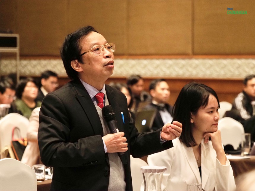 Chuyên gia Kl991.com nạp rút nhanh Phạm Xuân Hoè phát biểu tại Toạ đàm sáng 5/12 - Ảnh: M.M