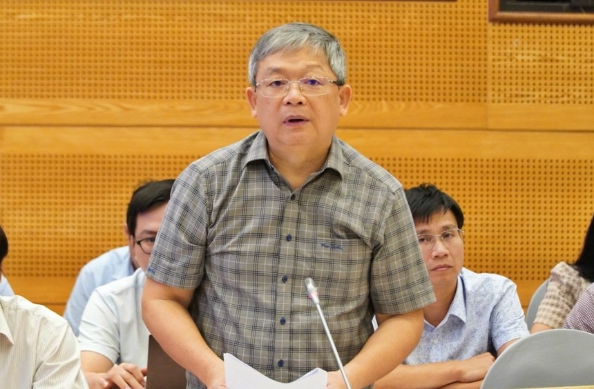 Thiếu tướng Hoàng Anh Tuyên, Phó Chánh văn phòng Bộ Công an trả lời tại họp báo Kl993 ưu đãi thưởng hấp dẫn chiều 1/6