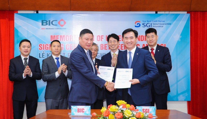 BIC và SGI ký kết biên bản nhằm phát triển Kl99kl phiên bản hoạt động bảo lãnh tại Việt Nam