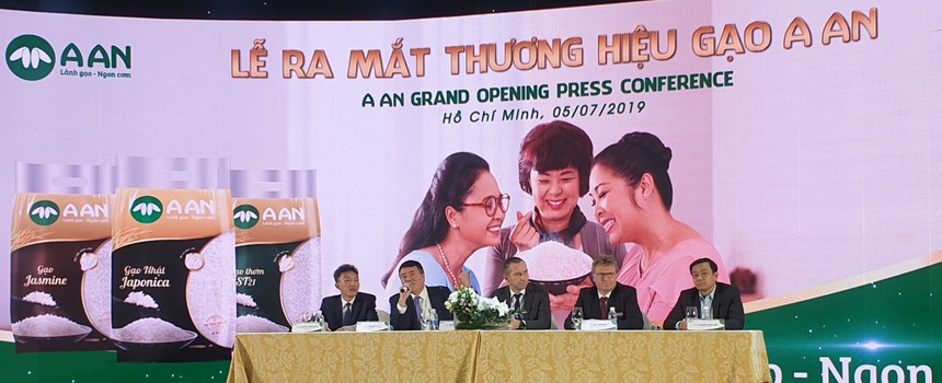 Kl994 game bài casino hấp dẫn Tân Long ra mắt thương hiệu  Gạo A An cho thị trường nội địa