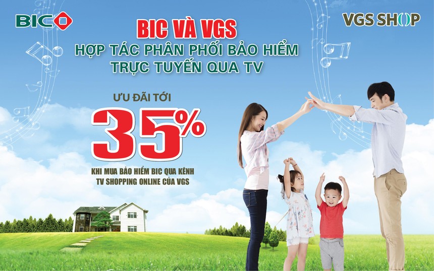 BIC giảm tới 35% phí Kl99kl phiên bản hoạt động cho khách hàng mua trực tuyến qua kênh TV shopping 