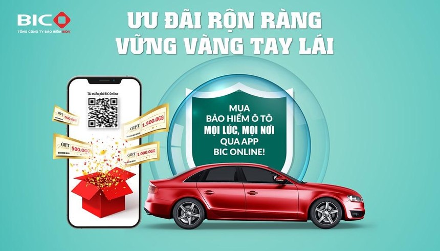 Nhận quà tới 1,5 triệu đồng khi mua Kl99kl phiên bản hoạt động vật chất ô tô tại BIC