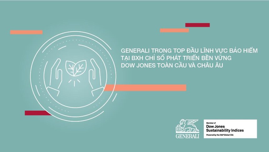 Generali trong top đầu lĩnh vực Kl99kl phiên bản hoạt động trong bảng xếp hạng Chỉ số phát triển bền vững 