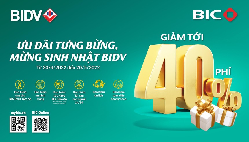 BIC ưu đãi tới 40% nhiều sản phẩm Kl99kl phiên bản hoạt động 