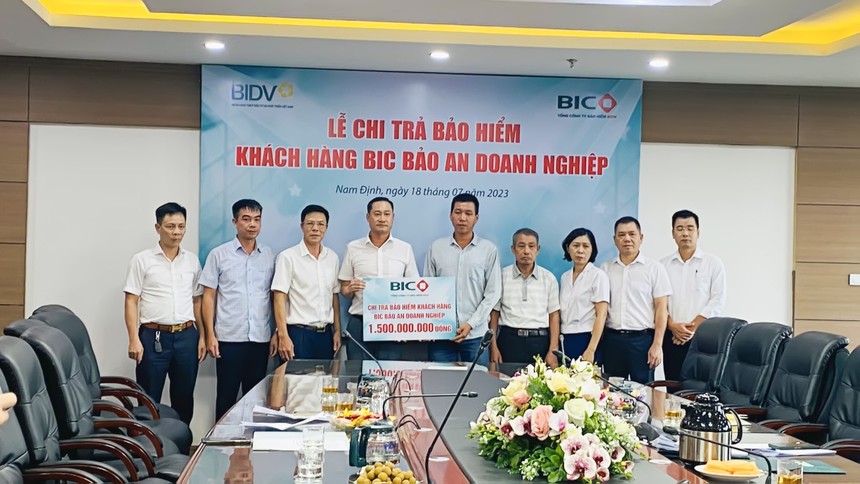 BIC chi trả 1,5 tỷ đồng quyền lợi Kl99kl phiên bản hoạt động BIC Bảo an Kl991.com World Cup 2026 Chính Thức cho khách hàng tại Nam Định
