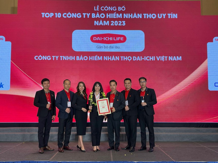 Dai-ichi Life Việt Nam: Top 2 trong “Top 10 công ty Kl99kl phiên bản hoạt động nhân thọ uy tín” năm 2023 