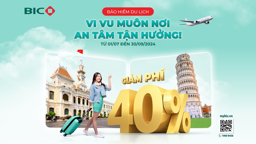 Ưu đãi 40% khi mua Kl99kl phiên bản hoạt động du lịch tại BIC