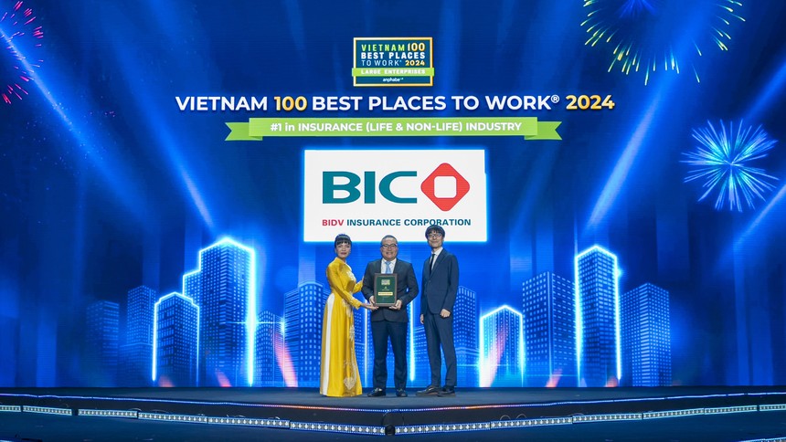 BIC được vinh danh Top 1 nơi làm việc tốt nhất ngành Kl99kl phiên bản hoạt động Việt Nam khối Kl991.com World Cup 2026 Chính Thức lớn 