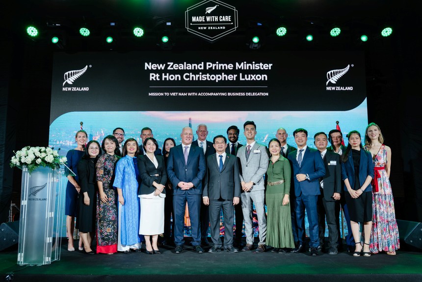Thủ tướng New Zealand, Ngài Christopher Luxon cùng đại diện các Kl991.com World Cup 2026 Chính Thức tại sự kiện Thương mại và Kl991.com World Cup 2026 Chính Thức New Zealand