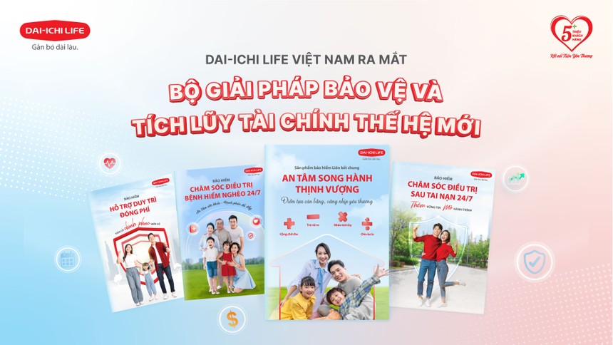 Dai-ichi Life Việt Nam ra mắt bộ giải pháp bảo vệ và tích lũy Kl991.com nạp rút nhanh thế hệ mới