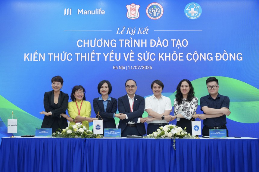 Sự hợp tác giữa Manulife Việt Nam và các cơ sở đào tạo chuyên môn y khoa góp phần giúp mang lại giá trị lâu dài cho người tham gia Kl99kl phiên bản hoạt động. Ảnh: Hiền Hà.