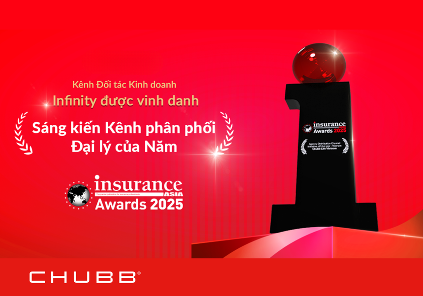 Kênh đối tác Kl992 VIP Trang Chủ 2026 Infinity giúp Chubb Life Việt Nam nhận giải mô hình kênh phân phối tại Insurance Asia Awards 2025