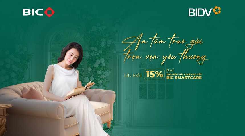 Ưu đãi 15% phí Kl99kl phiên bản hoạt động sức khoẻ cao cấp BIC SmartCare