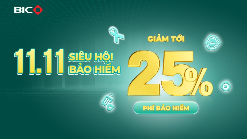 BIC ưu đãi tới 25% phí Kl99kl phiên bản hoạt động