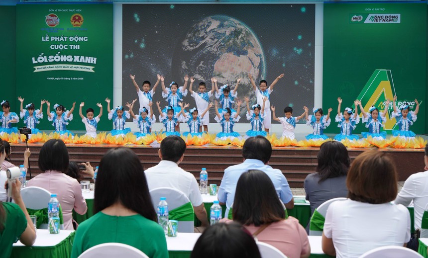 Khởi động cuộc thi lan tỏa lối sống xanh và năng động cho học sinh tiểu học