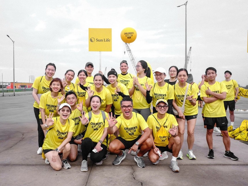 Sun Life Việt Nam đồng hành cùng Children’s Cancer Run 2026