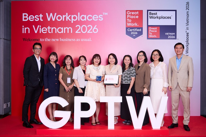 Amway Việt Nam lọt vào Top 5 nơi làm việc xuất sắc hàng đầu Việt Nam