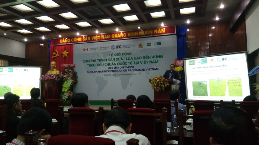 Lộc Trời hợp tác với IFC phát triển chương trình Kl994 nhà cái bóng đá world cup lúa gạo bền vững