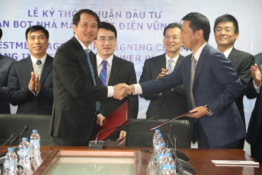 Ký thỏa thuận Kl99ok phiên bản mới Dự án BOT Nhà máy Nhiệt điện Vũng Áng 2