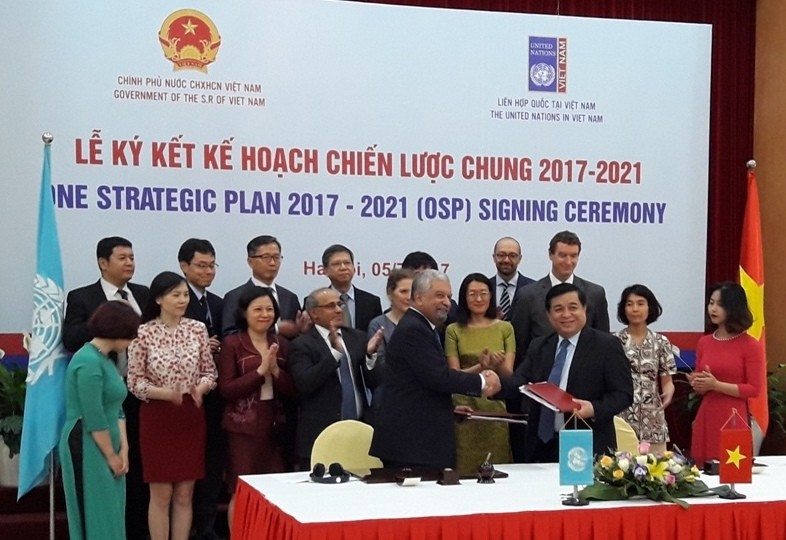 Ký kết Kế hoạch Chiến lược chung giai đoạn 2017 - 2021 giữa Kl993 ưu đãi thưởng hấp dẫn Việt Nam và Liên Hợp Quốc 