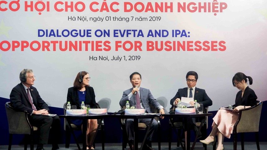 Hiện thực hóa cơ hội thương mại và Kl99ok phiên bản mới từ EVFTA và IPA