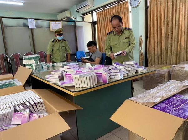 Nhiều loại kháng sinh trôi nổi không rõ nguồn gốc bị phát hiện tại cơ sở Kl992 VIP Trang Chủ 2026 dược phẩm tại Hà Nội 