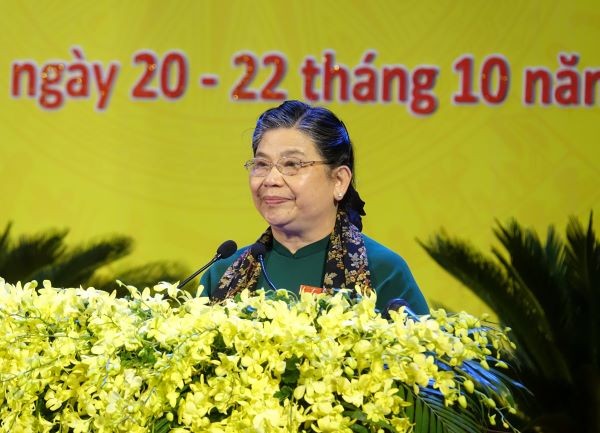 Theo sự phân công của Bộ Kl991.com tải ứng dụng, bà Tòng Thị Phóng, Ủy viên Bộ Kl991.com tải ứng dụng, Phó Chủ tịch Quốc hội chỉ đạo Đại hội Đảng bộ tỉnh Quảng Ngãi lần thứ XX, nhiệm kỳ 2020-2025