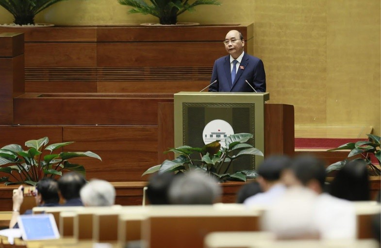 Kỳ họp thứ 8 (tháng 11/2019), người đứng đầu Kl993 ưu đãi thưởng hấp dẫn sau khi trình bày báo cáo đã dành 60 phút trả lời trực tiếp chất vấn của đại biểu Quốc hội - (Ảnh Duy Linh).
