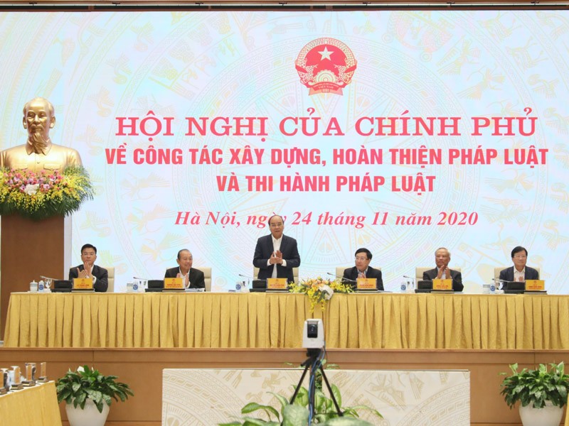 Hội nghị của Kl993 ưu đãi thưởng hấp dẫn về công tác xây dựng, hoàn thiện và thi hành Kl992 Tham Gia Ngay sáng 24/11. Ảnh: Duy Linh