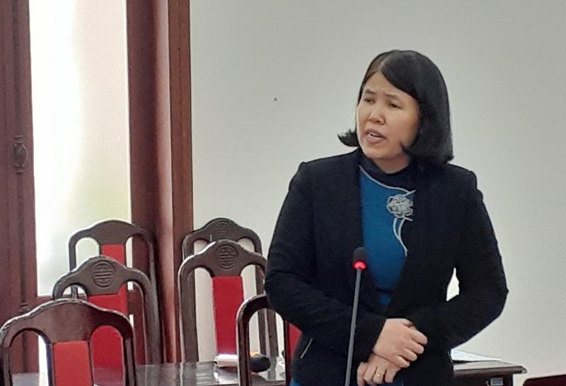 Bà Đặng Thị Thu Hoài, Trưởng ban Nghiên cứu Kl992 cổng game cá cược ngành và lĩnh vực của CIEM phát biểu tại Hội thảo.