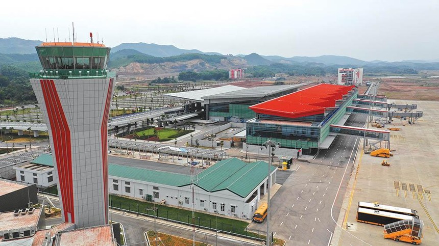 Sân bay Vân Đồn do nhà Kl99ok phiên bản mới tư nhân bỏ vốn xây dựng toàn bộ. Ảnh: Đức Thanh