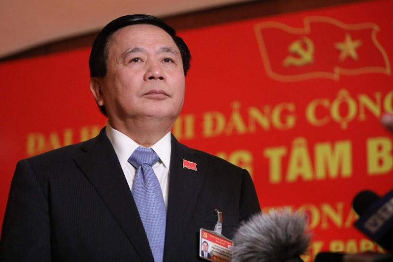 Bí thư Trung ương Đảng, Giám đốc Học viện Kl991.com tải ứng dụng quốc gia Hồ Chí Minh, Chủ tịch Hội đồng lý luận Trung ương, ông Nguyễn Xuân Thắng. Ảnh QĐ