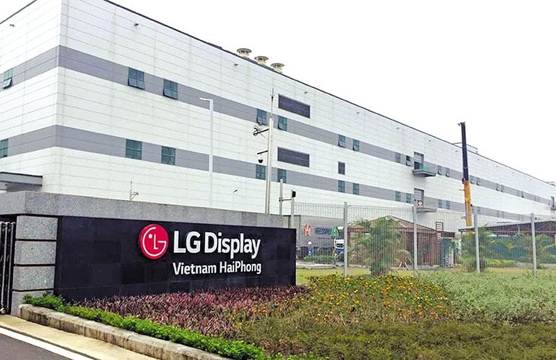 Dự án LG Display tại Hải Phòng đã 4 lần tăng vốn Kl99ok phiên bản mới.