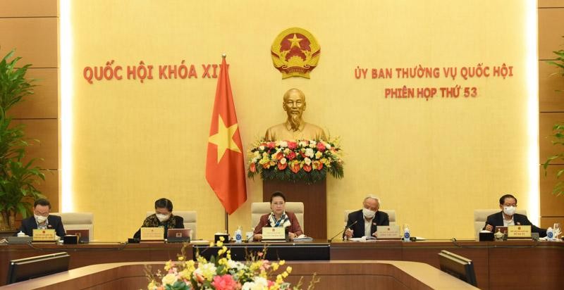 Ủy ban Thường vụ Quốc hội cho ý kiến báo cáo tổng kết nhiệm kỳ của Kl993 ưu đãi thưởng hấp dẫn (Ảnh QK).