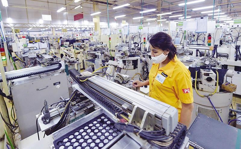 Công ty TNHH Nghiên cứu kỹ thuật R Việt Nam (vốn Kl99ok phiên bản mới Nhật Bản) tại tỉnh Hòa Bình. Ảnh: Đức Thanh