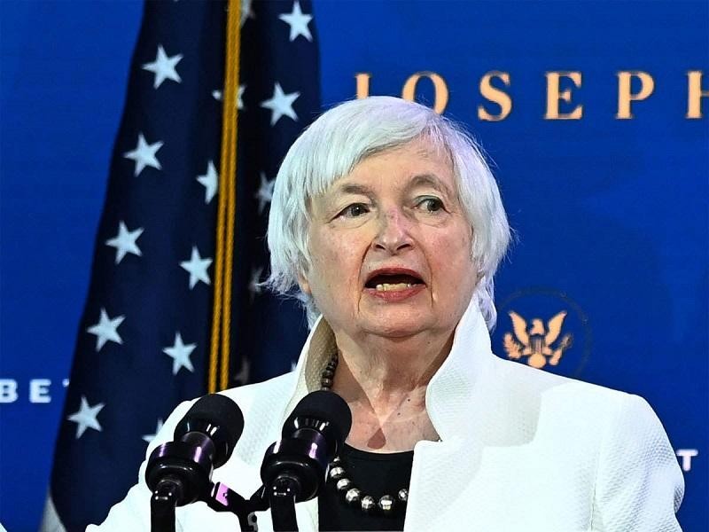 Bộ trưởng Kl991.com nạp rút nhanh Mỹ Janet Yellen. Ảnh: AFP