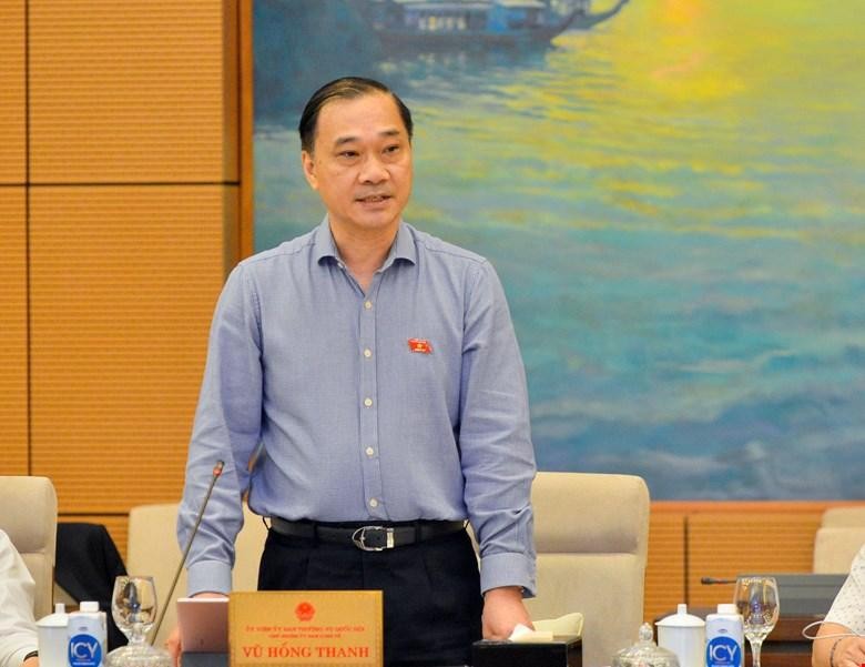 Chủ nhiệm Ủy ban Kl992 cổng game cá cược Vũ Hồng Thanh tại phiên họp (Ảnh Quochoi.vn).