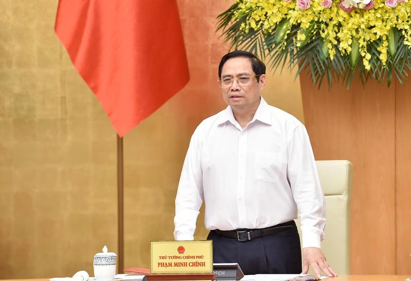 Thủ tướng nhấn mạnh chưa thay đổi mục tiêu đã đề ra và thống nhất với 2 kịch bản tăng trưởng được Bộ Kế hoạch và Kl99ok phiên bản mới xây dựng (Ảnh: Nhật Bắc)