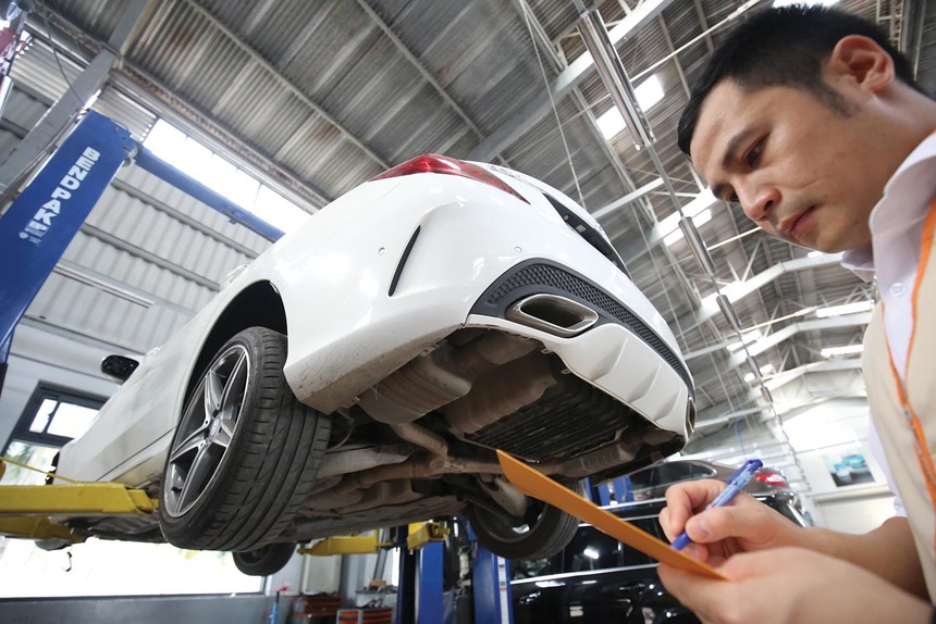 Doanh thu nghiệp vụ Kl99kl phiên bản hoạt động xe cơ giới trong xu hướng giảm từ đầu năm đến nay. Ảnh: Dũng Minh