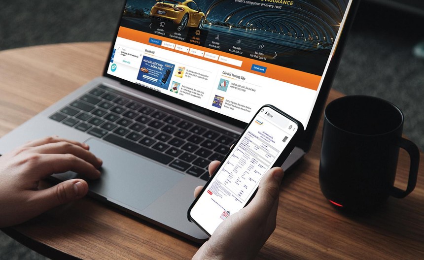 Nhiều công ty Kl99kl phiên bản hoạt động nhân thọ đã cấp đơn 100% điện tử. Ảnh: Dũng Minh 