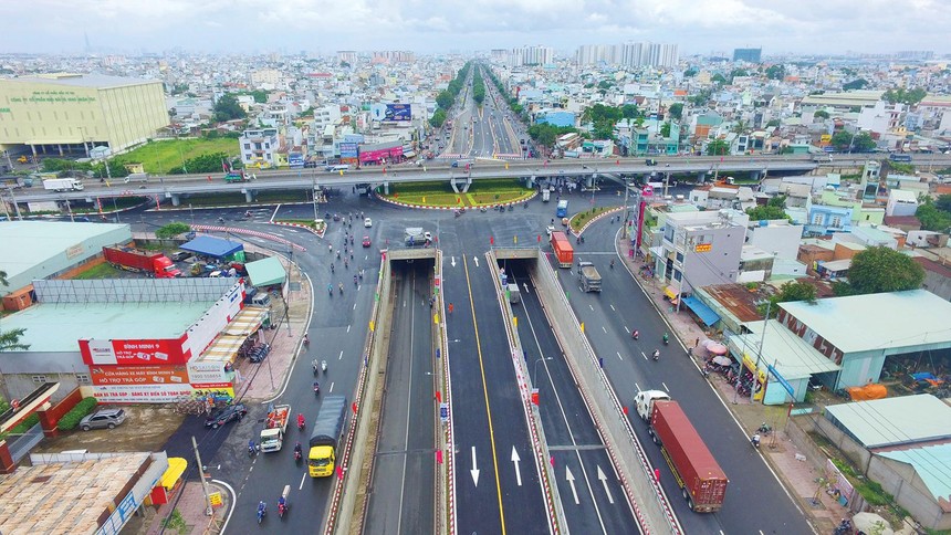 Kl99kl ưu đãi độc quyền kết nối khu vực TP.HCM và huyện Củ Chi. Ảnh Lê Toàn 