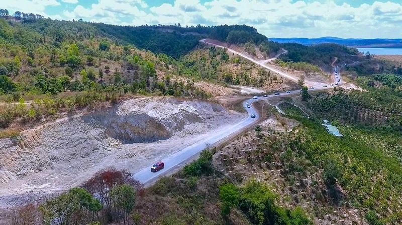 Dự án Khu đô thị thương mại, du lịch, sinh thái Đại Ninh (huyện Đức Trọng, tỉnh Lâm Đồng) do Công ty Sài Gòn Đại Ninh làm chủ Kl99ok phiên bản mới. Ảnh: D.K