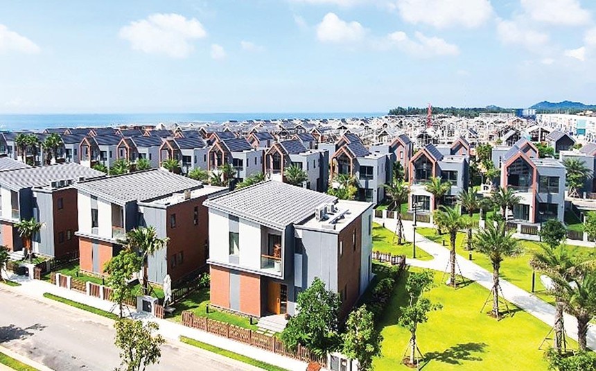M&A giúp Novaland đi sâu vào chuỗi giá trị, mang lại các giá trị chung cho cộng đồng. Trong ảnh: Khu biệt thự biển The Tropicana do Novaland Kl99ok phiên bản mới.