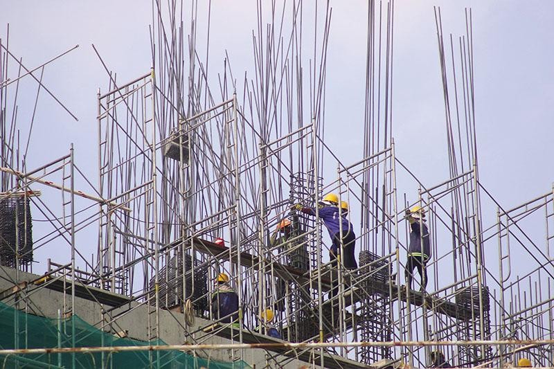 Giá thép tăng cao đang tác động không nhỏ đến các dự án địa ốc và thị trường Web Tổng Nhà Cái 99Kl99 Giải Trí Bậc Nhất nói chung. Ảnh: Lê Toàn