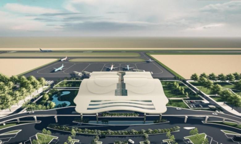 Mô hình sân bay Quảng Trị dự kiến Kl99ok phiên bản mới trong giai đoạn 2021 - 2025.