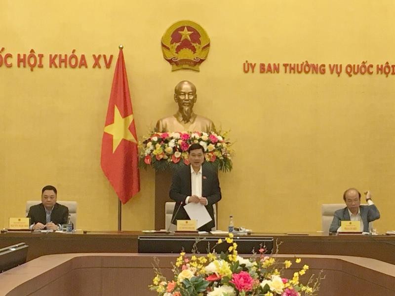 Chủ nhiệm Uỷ ban Kl992 cổng game cá cược Vũ Hồng Thanh phát biểu kết thúc phiên họp.
