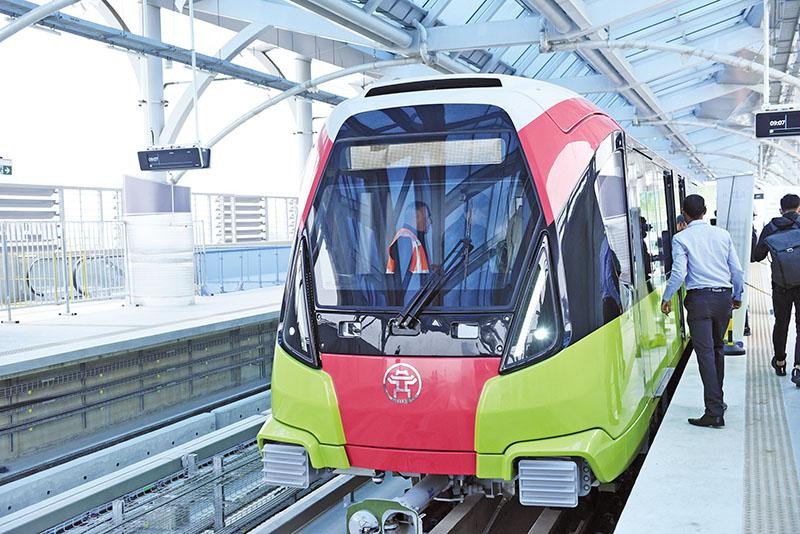 Dự án metro Nhổn - ga Hà Nội là công trình 99Kl.app khuyến mãi hot đô thị đầu tiên do UBND TP. Hà Nội làm chủ Kl99ok phiên bản mới. Ảnh: Đ.T